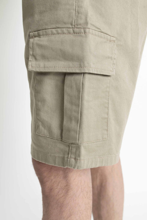 The Olive Cargo Shorts